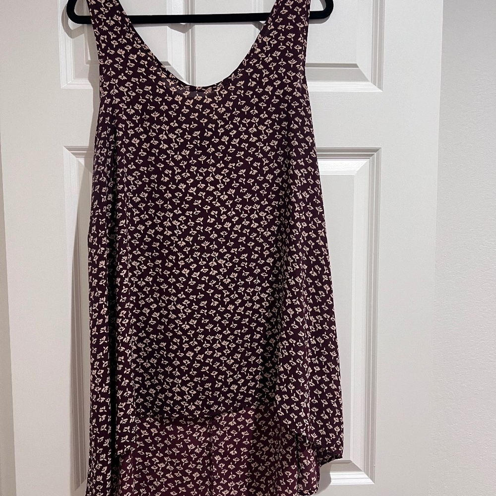 Painted Threads Floral Tank Top